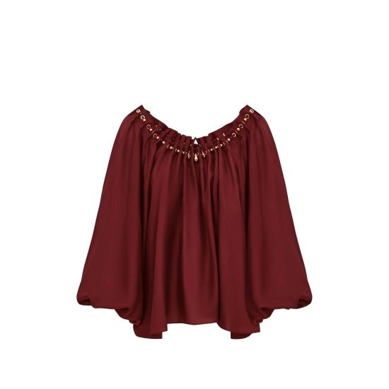 26FW 짐머만 블라우스 8428TSS261 MERLO RED