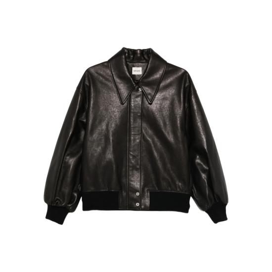 26FW 케이트 가죽 자켓 6166729 L729 200 BLACK
