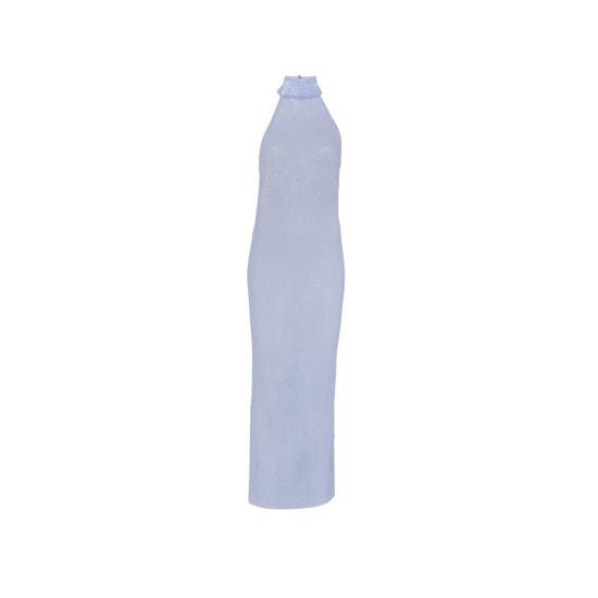 26FW 리디 롱 원피스 CASABLANCA SAPHI BLUE