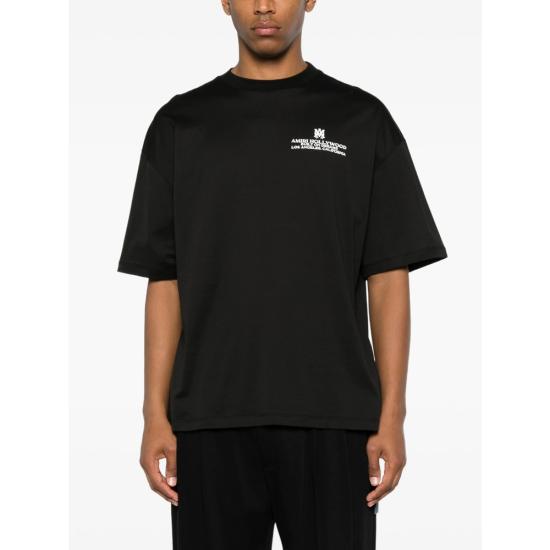 26FW 아미리 반팔 티셔츠 AM326JR012 0002 BLACK - AMIRI