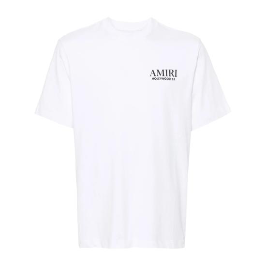 26FW 아미리 본즈 스택 티셔츠 AMJYTE1075 100 WHITE