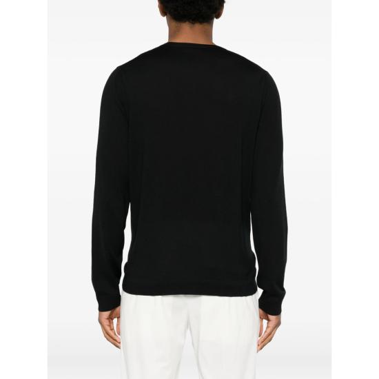 26SS 로베르토 콜리나 스웨터 263MYB80001 NERO BLACK - ROBERTO COLLINA