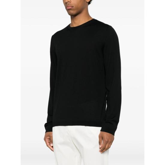 26SS 로베르토 콜리나 스웨터 263MYB80001 NERO BLACK - ROBERTO COLLINA