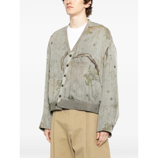 26SS 지기 첸 봄버 자켓 0M2610903 52 GREY - ZIGGY CHEN