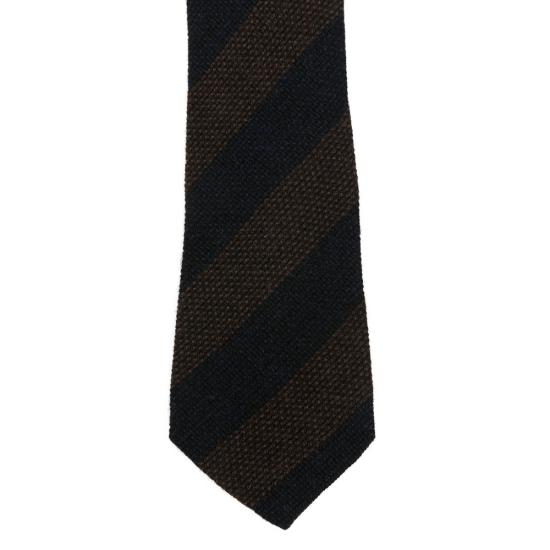 26FW 딸리아토레 넥타이 CPIT60 TIE AW26 2 BLUE BROWN - TAGLIATORE