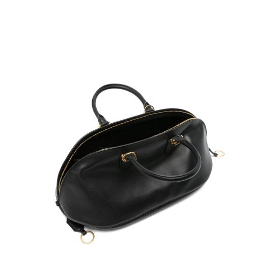 26SS 발렌시아가 볼레로 볼링백 미디엄 카프스킨 868074 2ACJS 1000 BLACK - BALENCIAGA