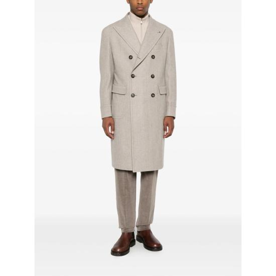 26FW 딸리아토레 코트 550067 C RUPERT EA939 NEUTRALS GREY - TAGLIATORE
