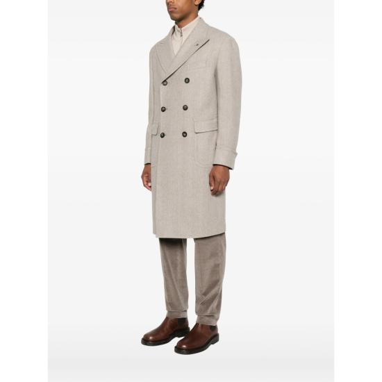 26FW 딸리아토레 코트 550067 C RUPERT EA939 NEUTRALS GREY - TAGLIATORE