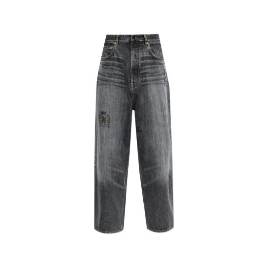 26SS 발렌시아가 데님 팬츠 871365 TUW56 1441 GREY