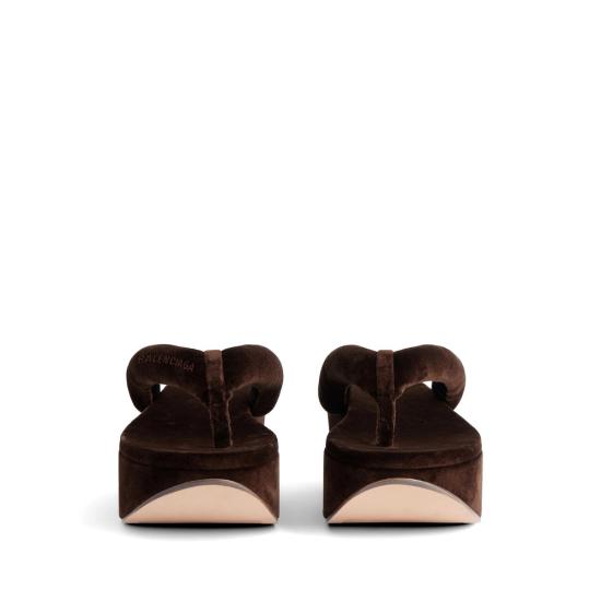 26SS 발렌시아가 뮬/슬리퍼 869909 WCDQ0 2647 BROWN - BALENCIAGA