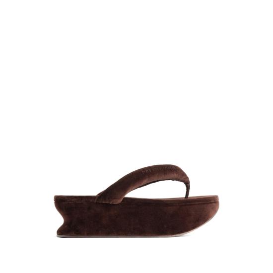 26SS 발렌시아가 뮬/슬리퍼 869909 WCDQ0 2647 BROWN