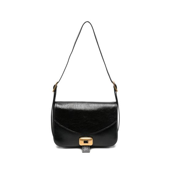 26SS 발렌시아가 클리카 숄더백 미디엄 램스킨 868672 2ACLM 1000 BLACK