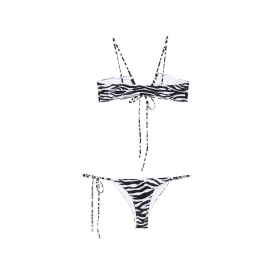 26FW 디 아티코 비키니 수영복 260WBC00013 PAA116PR 020 WHITE BLACK - THE ATTICO