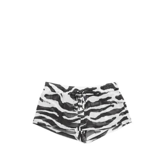 26FW 디 아티코 숏팬츠 260WCQ00015 CCC134PR 020 WHITE BLACK