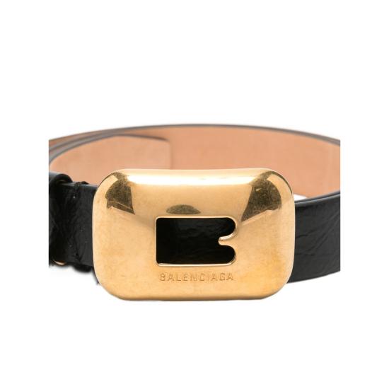 26SS 발렌시아가 레귤러 벨트 868759 2ACN0 1000 BLACK - BALENCIAGA