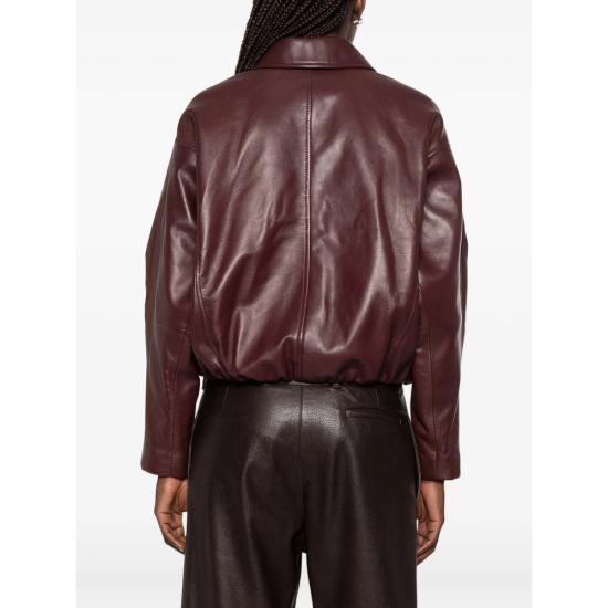 26FW 브루넬로 쿠치넬리 가죽 자켓 MPNMO7638P C4187 RED - BRUNELLO CUCINELLI