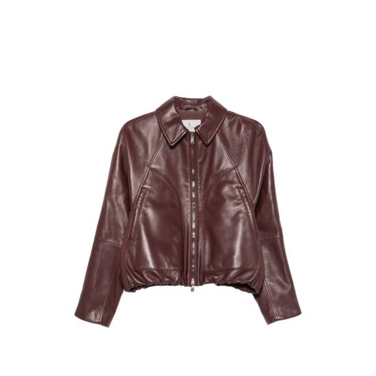 26FW 브루넬로 쿠치넬리 가죽 자켓 MPNMO7638P C4187 RED