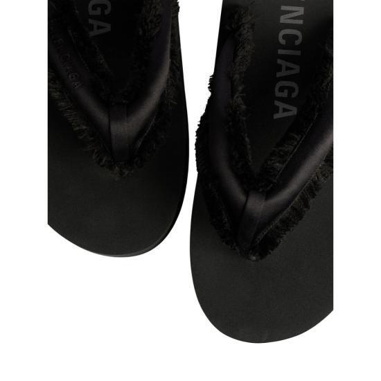 26SS 발렌시아가 제트 랙 통 슬라이드 870111 W0WM0 1000 BLACK - BALENCIAGA