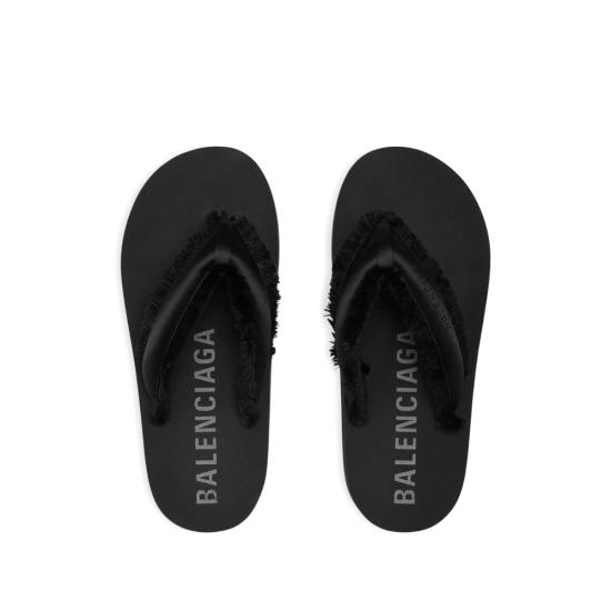 26SS 발렌시아가 제트 랙 통 슬라이드 870111 W0WM0 1000 BLACK - BALENCIAGA