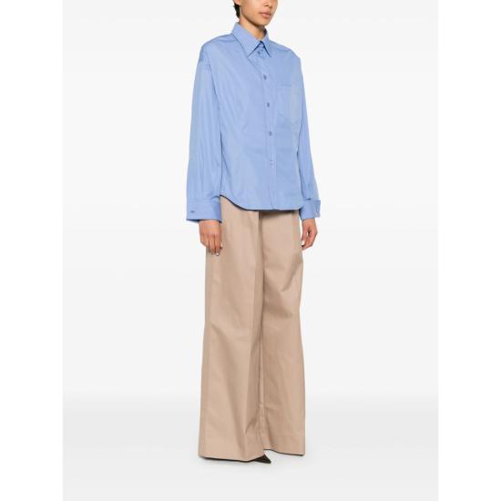 26SS 발렌시아가 셔츠 872318 TUM20 4200 BLUE - BALENCIAGA