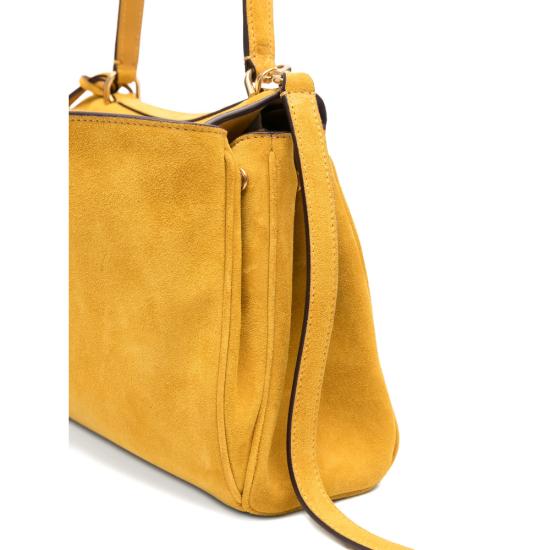 26SS 발렌시아가 로데오 스웨이드 스몰 토트백 789779 2ACKO 7016 YELLOW - BALENCIAGA