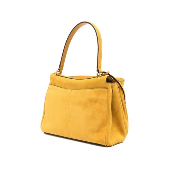 26SS 발렌시아가 로데오 스웨이드 스몰 토트백 789779 2ACKO 7016 YELLOW - BALENCIAGA
