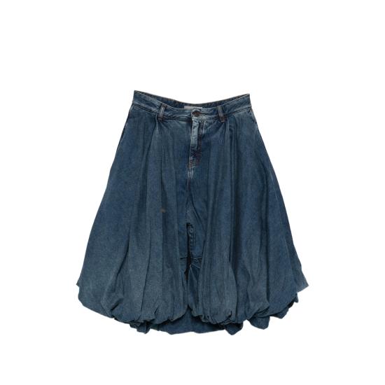 26SS 발렌시아가 데님 스커트 872196 TUW65 4129 BLUE