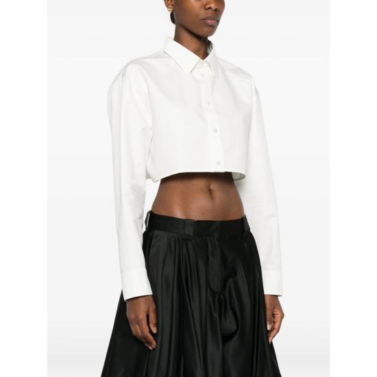 26SS 발렌시아가 셔츠 872327 TUM18 9000 WHITE - BALENCIAGA