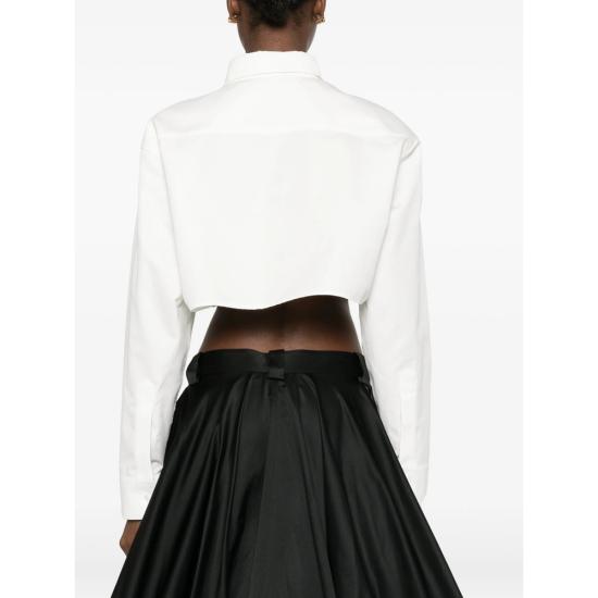26SS 발렌시아가 셔츠 872327 TUM18 9000 WHITE - BALENCIAGA