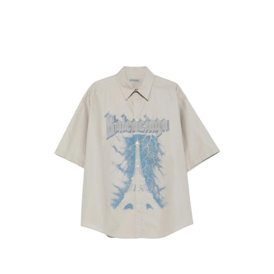 26SS 발렌시아가 반팔 셔츠 869793 TRM28 2967 GREY