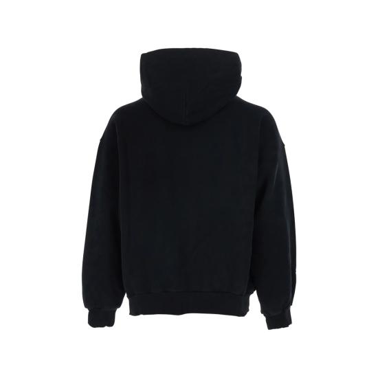 26SS 발렌시아가 후드 티셔츠 871956 TUVI9 1000 BLACK - BALENCIAGA