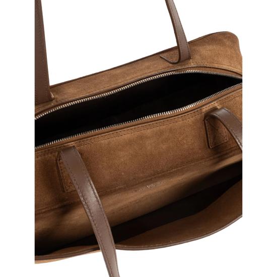 26SS 발렌시아가 캐리 볼링백 스몰 832920 2AB9G 2533 BROWN - BALENCIAGA