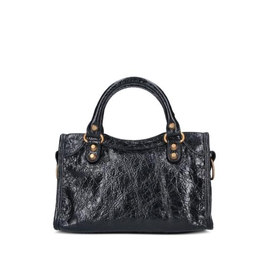 26SS 발렌시아가 르 시티 미니백 806395 210F6 1000 BLACK - BALENCIAGA