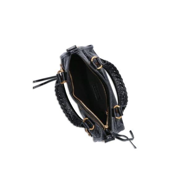 26SS 발렌시아가 르 시티 미니백 806395 210F6 1000 BLACK - BALENCIAGA
