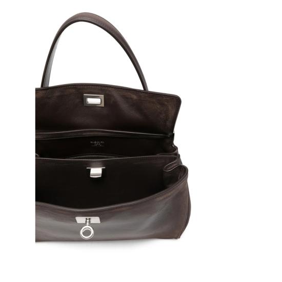 26SS 발렌시아가 스몰 로데오 토트백 789779 2ACAW 2221 BROWN - BALENCIAGA