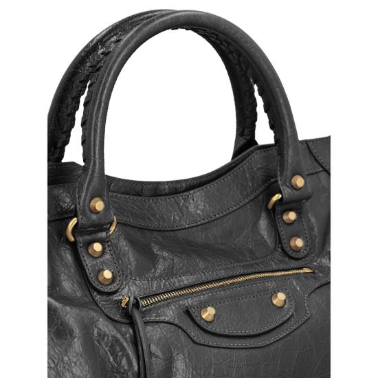 26SS 발렌시아가 르 시티 미디움 백 823058 210F6 1000 BLACK - BALENCIAGA