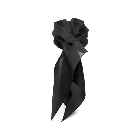 26SS 발렌시아가 스컬프추럴 실크 볼캡 871563 4G4B3 1000 BLACK - BALENCIAGA