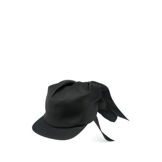 26SS 발렌시아가 스컬프추럴 실크 볼캡 871563 4G4B3 1000 BLACK