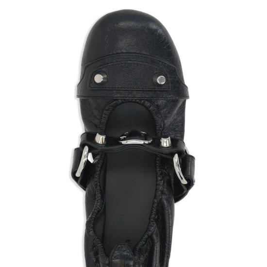 26SS 발렌시아가 시티 발레리나 828095 WAD4Y 1080 BLACK - BALENCIAGA