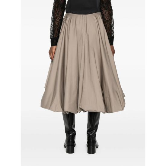 26SS 발렌시아가 미디 스커트 872332 TSP13 9509 NEUTRALS - BALENCIAGA