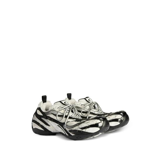 26SS 발렌시아가 솔리스 스니커즈 841506 WOYX0 191 WHITE BLACK - BALENCIAGA