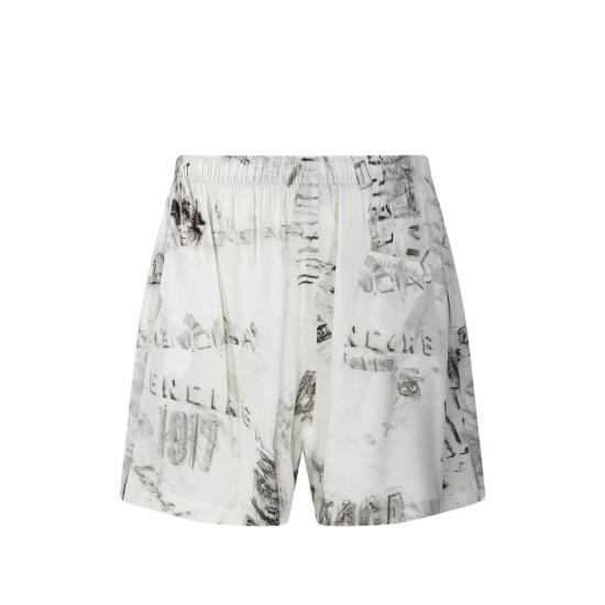 26SS 발렌시아가 숏팬츠 850715 TTL78 1240 GREY GREY - BALENCIAGA