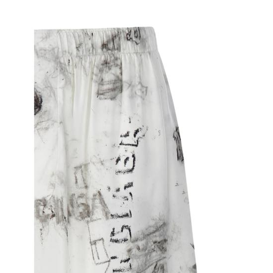 26SS 발렌시아가 숏팬츠 850715 TTL78 1240 GREY GREY - BALENCIAGA