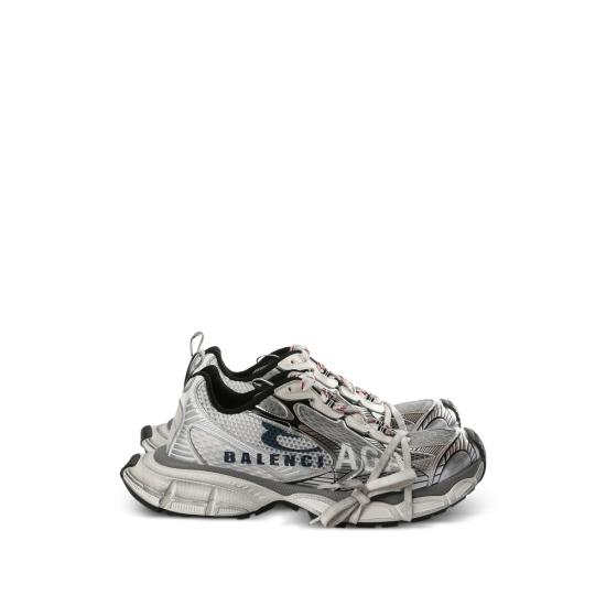 26SS 발렌시아가 3xl 스플릿 로고 스니커즈 840090 W3XSG 9239 WHITE GREY