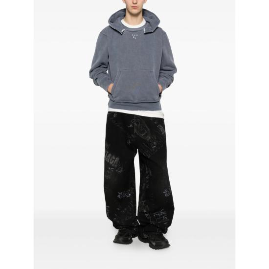 26SS 발렌시아가 데님 팬츠 857216 TTWA8 1037 BLACK - BALENCIAGA