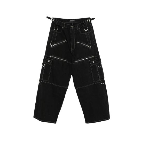 26SS 발렌시아가 데님 팬츠 857225 TQW54 1071 BLACK