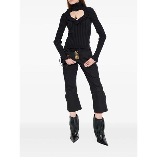 26SS 발렌시아가 긴팔 티셔츠 857209 T3426 1000 BLACK - BALENCIAGA