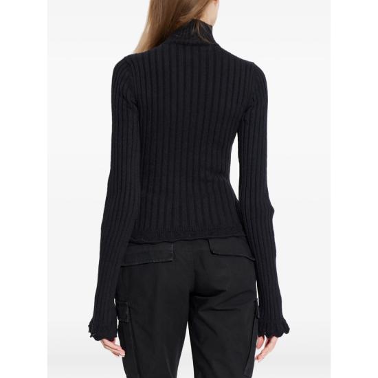 26SS 발렌시아가 긴팔 티셔츠 857209 T3426 1000 BLACK - BALENCIAGA