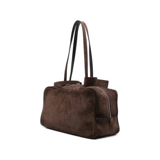 26SS 발렌시아가 캐리 볼링백 826425 2AB9G 2308 BROWN - BALENCIAGA