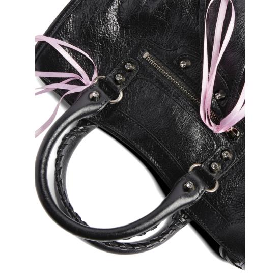 26SS 발렌시아가 르 시티 백 스몰 811442 2AB8Z 1065 BLACK - BALENCIAGA